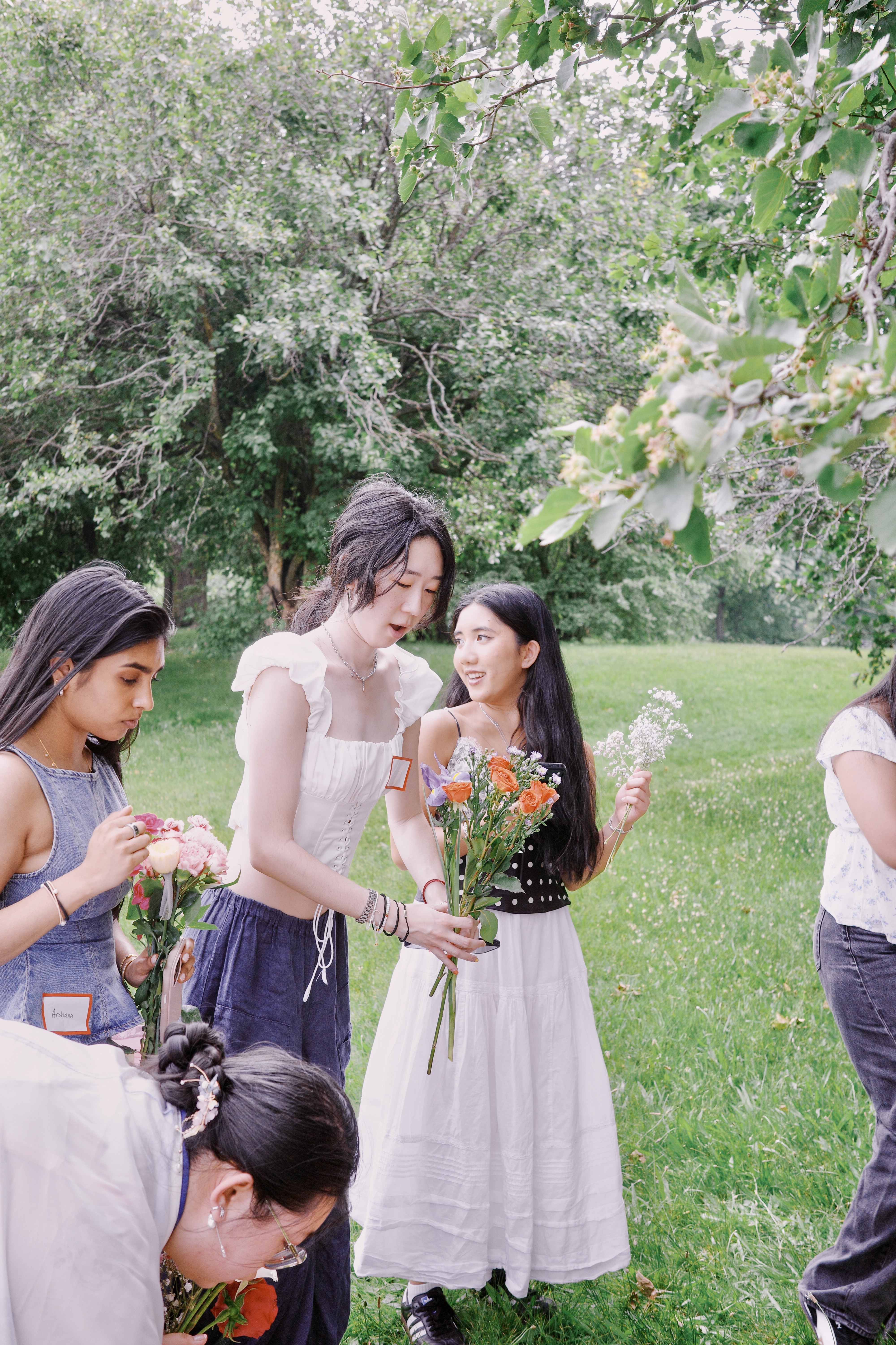 Asian Girlies of Boston members at the Boston Blooms Picnic in Boston