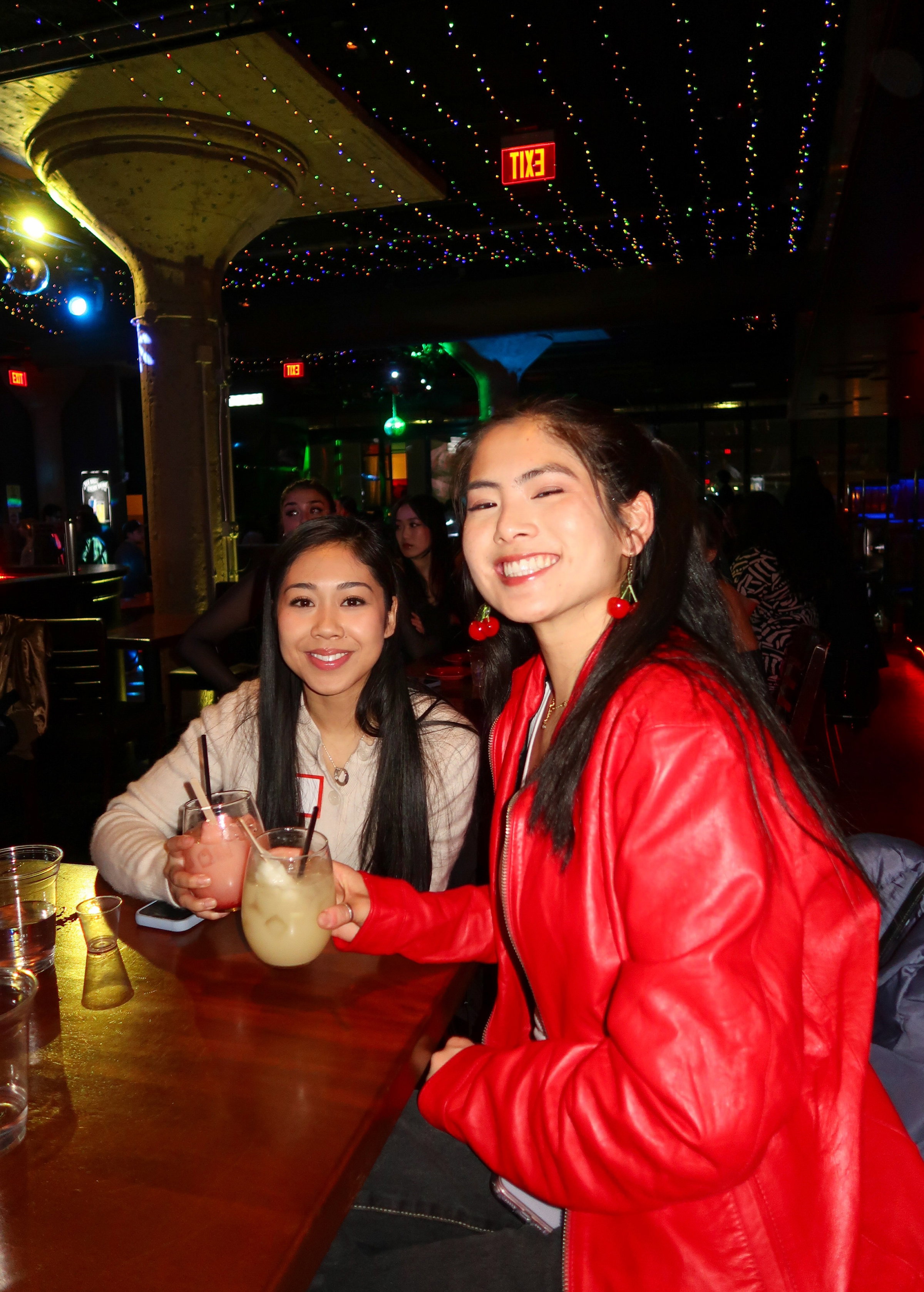 Asian Girlies of Boston members at a Galentine's Day celebration in Boston