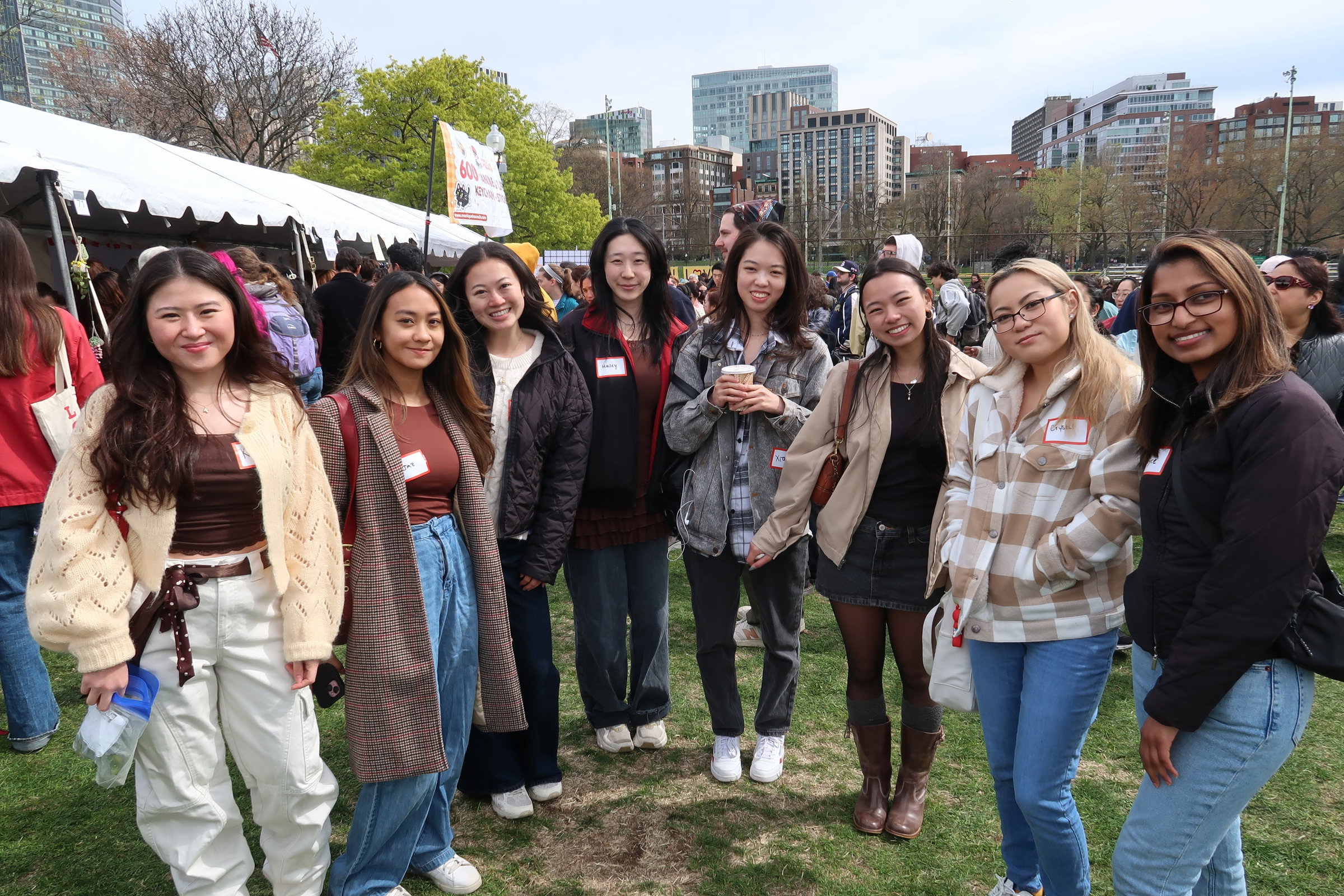 Asian Girlies of Boston members at the Japan Festival in Boston