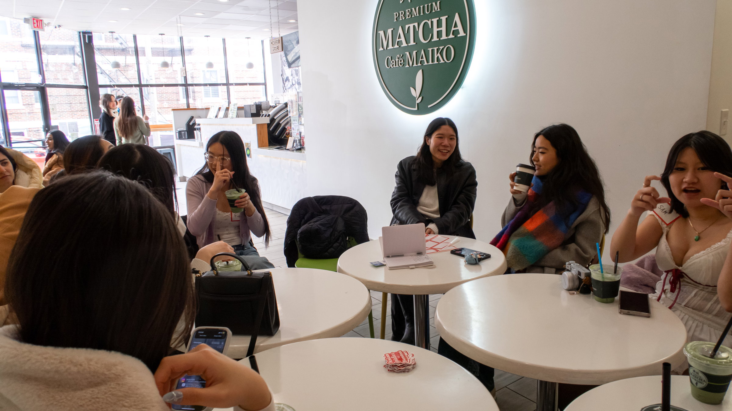 Asian Girlies of Boston members at the Matcha, Museum & Our Muses event at MFA Boston