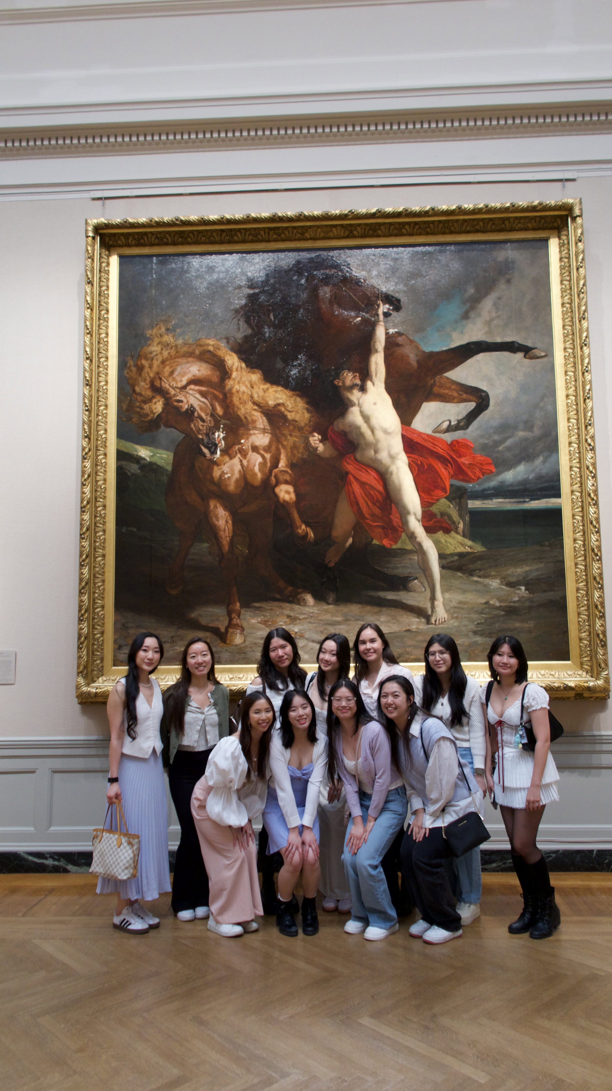 Asian Girlies of Boston members at the Matcha, Museum & Our Muses event at MFA Boston