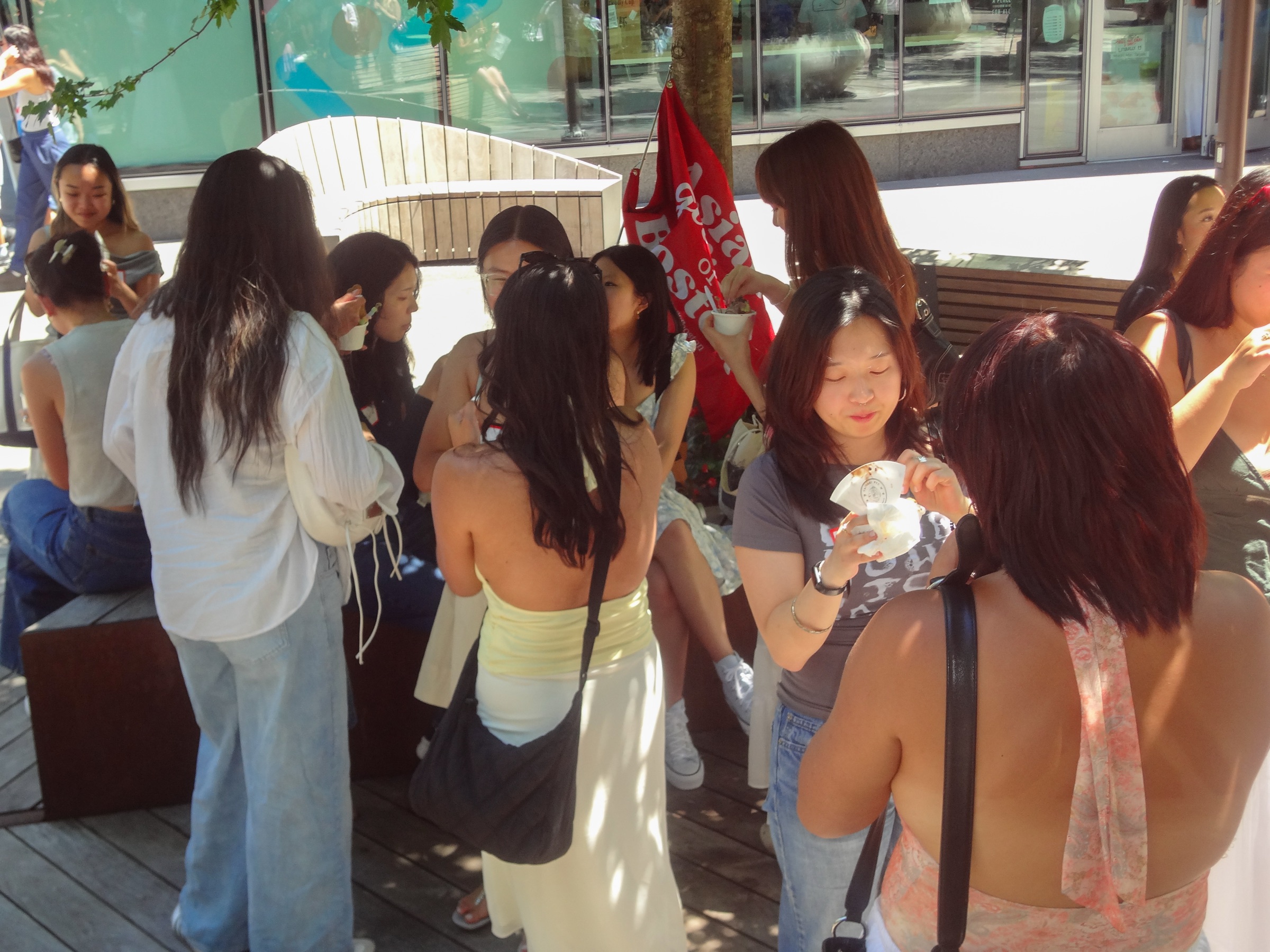 Asian Girlies of Boston members at the Taiyaki event in Boston