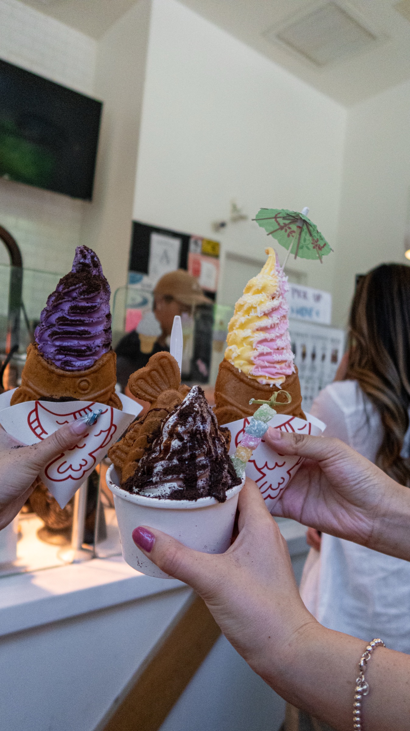 Asian Girlies of Boston members at the Taiyaki event in Boston